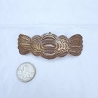Vintage Navajo Sterling Silver Hair Clip  Ponytail  Up-do  Barrette 
