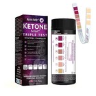 50ct           T R I P L E Test Ketone Strips   Complete Kit   3x Urine Accuracy For K