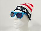 Vintage Retro Flip Up Lens Sunglasses Square Summer Clear Mirror Men Women