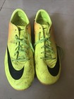 Nike Mercurial Vapor 9 Fg Yellow Football Cleats Boots Us Size 9