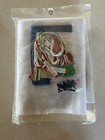 Bucilla Felt Christmas Stocking Kit Jeweled Santa   s Gifts 18 Inch  82822 Nos