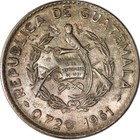 Guatemala - 10 Centavos - 1961 - Km 262 - Silver  720