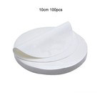 100pcs Round Silicone Oil Paper Hamburger Patty Blotting Oil Paper Barbecue Tool