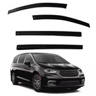 Rain Guards Window Visors For 2017-2026 Chrysler Pacifica  Dark Smoke 4 Pcs  Win