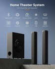 Sound Bars For Tv With Subwoofer  2 1ch Home Audio Speaker   3d   240w Deep 