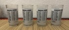 1983 Kentucky Derby Official Mint Julep Glasses Churchill Downs Set Of 4 Vintage