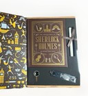 Sherlock Holmes Book Gift Set   Book  Scroll  Bookmark    Pin   New In Box