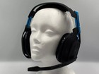 Logitech Astro A50 Gaming Headset   Base Station Black blue Used Please Read