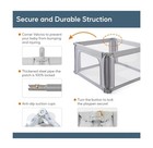 Baby Playpen 47x47 Inch Adjustable Playard For Babies And Toddlers New     