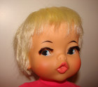 Vintage 1967 Ideal Petal Posie Pixie Doll Rare Htf  Big Eyes  60   s Foam Body