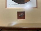Michael Mccullough  zia  Native American Framed Pottery Painting W pottery Shard