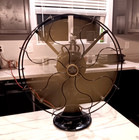 1926 Emerson Fan 16  3 Speed Brass Blades Model 29648 Works But Dose Not Rotate
