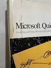 Vintage Microsoft Quickbasic 4 0 1987 Ibm Pc Users Guide Book Manual