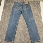 Vintage 80s 90s Levis 501 Jeans Mens 32x31 Made In Usa Denim Button Fly Faded
