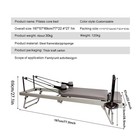 Pilates Reformer Foldable Reformer Pilates Machine Equipment For Gym Home Adjust