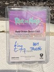 Rick And Morty Cryptozoic Sketch Card Season 2 Hand Drawn 1 1 Goddess Beth