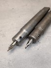 2 Center Drill Holders 13 16 Straight Shank Set Screw Driver Ewl Morse Ptd 