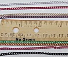 Chain Mix   11 Colors X 6 Ft  Total 66 Feet   Anodized Aluminum Curb Chain 2 5mm