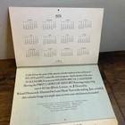 Vintage Hallmark Calendar 1974 First Ladies Historical Okt colson Louis Marak