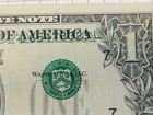 1995 1  Federal Reserve Bank Note  Dramatic Misalignment Error  Crisp Nice 