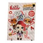 Lot Of 10 Coloring Activity Book Crayons Markers Lol Peppa Pig Frozen Avengers