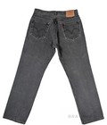Levi   s 505 Regular Fit Jeans W32 L30 Made In Usa Gray Faded Vintage 30 5 Inseam