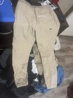 Legends Aviator Jogger Men   s Pants S Regular Beige Nylon Spandex Drawstring