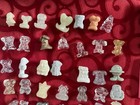 Crazy Bones Crazybones Gogos White Figure Figurine 90   s Vintage Toy Lot Of 49