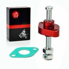 Billet Cnc Manual Cam Timing Chain Tensioner Red For 03-15 Suzuki Ltz 400 Z400