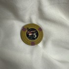 Rare  highly Collectible Flamingo Casino Las Vegas Nevada  5 Cancelled Chip 1948