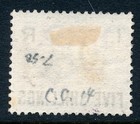 1881 Western Australia 5   Swan Revenue Stamp  Bf11
