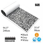 Snow Camo Eva Foam Boat Flooring Carpet Marine Teak Decking Sheet   35 x94 