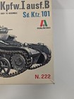 Italaerei 1 35 Scale German Tank Pz  Kpfw i Ausf b Model Kit   222 New Open Box 
