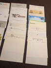 Letterhead 20 Sheets Of Sampler V65 Vintage Stationery Unused Lot