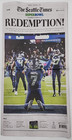 Seattle Seahawks Nfl Super Bowl Lx Champions Full Newspaper 2 9 26 Times Walker
