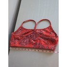 Beyond Yoga Softmark Racerback Bra In A Chai Paprika Paisley Size Large