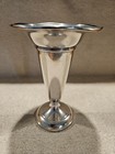 Exquisite Antique Watson 6  Sterling Trumpet Vase   9594 