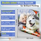 Koala 80lb Double Sided Glossy Photo Paper 8 5x11 White Thick 300g Inkjet Print