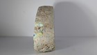 Polished Blue Agate Geode Half     Natural Crystal Quartz Center     1 Lb 4 Oz     Fre