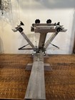 Riley Hopkins  4 Color 1 Station Silver Screen Printing Press