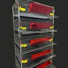 Tof Complete Coturnix Quail Cage System -- Just Add Quail 