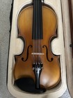 Cecilio Cvn-500 Solidwood Ebony Fitted Violin W  D addario Prelude Strings  4 4-