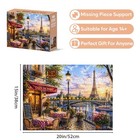 Eiffel Tower Paris Jigsaw Puzzle For Adults 500 Pieces
