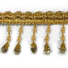 Beaded Fringe Trim For Drapery And Upholstery- Per Yard