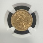Sasa 1852 Gold 2 5 Liberty Ngc Au Details