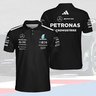 2025 Team Mer ce des-amg Petronas F1 S-5xl  Mer ce des Petronas Black For Fan