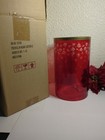 Yankee Candle Red Christmas Large Jar Candle Holder -bubbly Libations