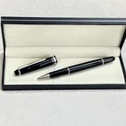 Authentic Montblanc Meisterstuck Classique Pix Rollerball Pen Platinum Bs175