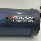 Celestron Astromaster 307x 130mm Telescope 130eq Blue Tripod   Body Only
