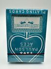 Paulson Playing Cards -casino - Lot Of 12 Sealed-not Cancelled- Teal